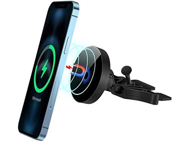 Piosoo 15W Magnetic Wireless Car Charger CD Slot Mount for iPhone 13/13 Pro/13 Pro Max/13 mini/12/12 Pro/12 Pro Max,Powerful Suction Auto-Alignment...