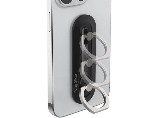 iRing Slide, Made in Korea, Wireless Charging Compatible. Simply Slide The Ring Down to Charge. Includes Hook Mount for Car Cradle or Wall. AAUXX...