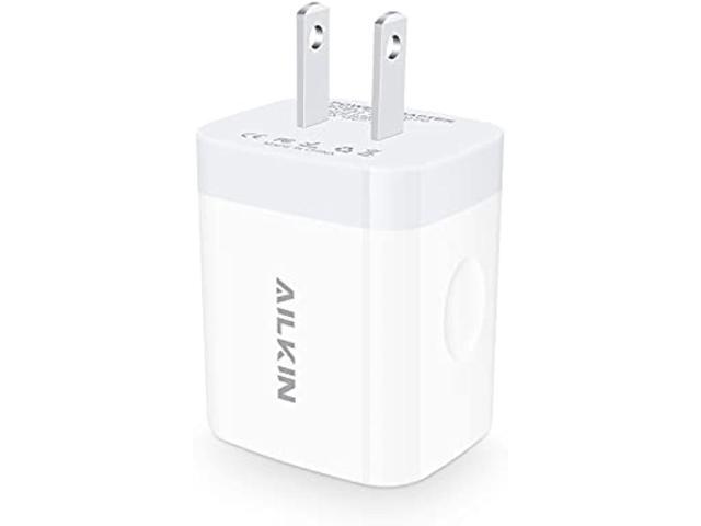 USB C Charger Block, 20W PD Wall Charger C Type Fast Charging Station Power Adapter USB Plug Brick Cube Box for iPhone 15 14 13 Pro Max 13 Mini 12...