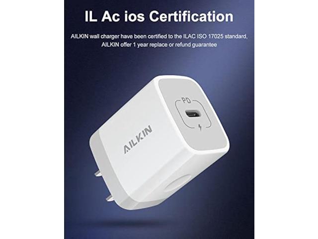 USB C Charger Block, 20W PD Wall Charger C Type Fast Charging Station Power Adapter USB Plug Brick Cube Box for iPhone 15 14 13 Pro Max 13 Mini 12...