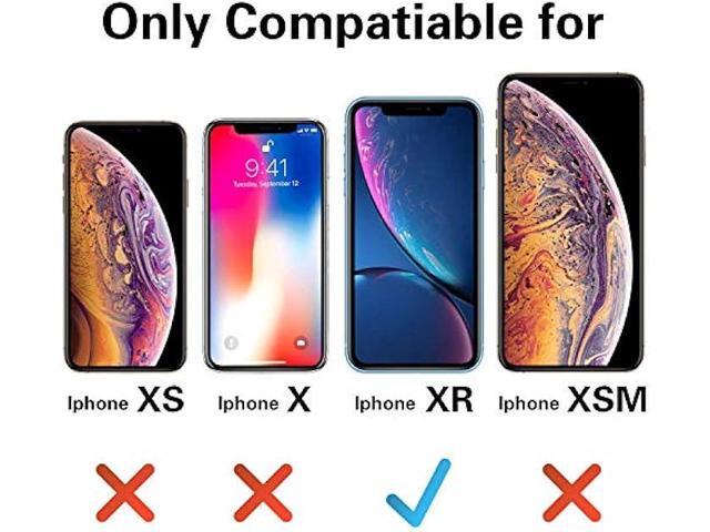 OTOFLY iPhone XR Case, [Military Grade Drop Protection] Premium Soft Liquid Silicone Rubber Full-Body Protective Bumper Case for iPhone XR 6.1 inch...