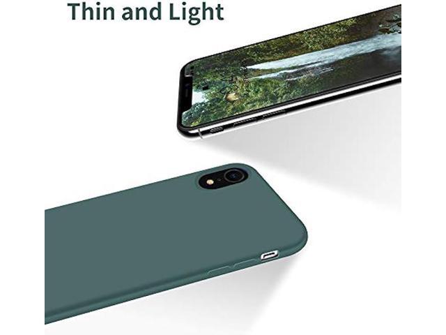 OTOFLY iPhone XR Case, [Military Grade Drop Protection] Premium Soft Liquid Silicone Rubber Full-Body Protective Bumper Case for iPhone XR 6.1 inch...
