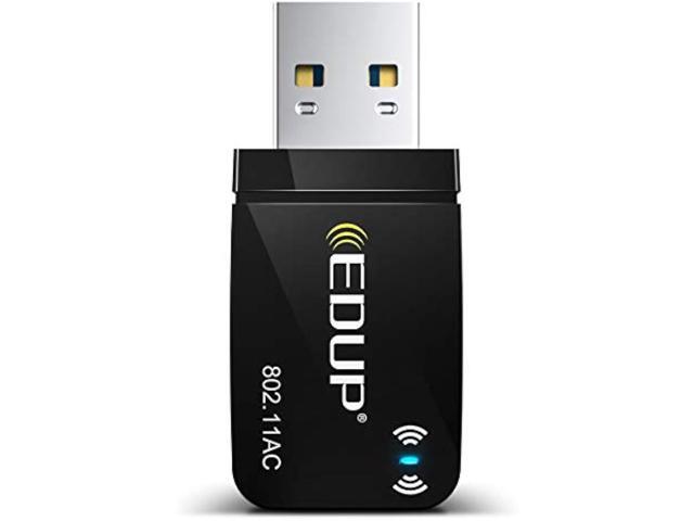 1300Mbps USB 3.0 Wireless WiFi Adapter for PC, USB Wi-Fi Dongle AC Mini Network Adapters 802.11ac 2.4GHz/5GHz Built-in Antenna for Windows...