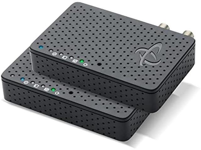 Hitron Bonded MoCA 2.5 Adapter (2-Pack) 1 Gbps Ethernet, 2.5 Gbps Over existing Coax Cable Ideal Backbone for Mesh WiFi, Streaming and Gaming ...