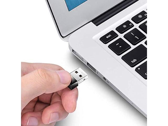 Cudy AC 650Mbps USB WiFi Adapter for PC, 5GHz/2.4GHz Wireless Dongle, WiFi Wireless Adapter for Laptop - Nano Size, Compatible with Windows XP /...