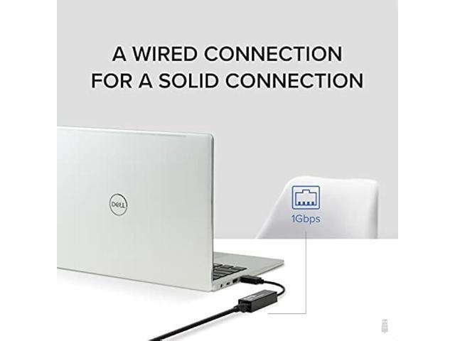 Plugable USB to Ethernet Adapter, USB 3.0 to Gigabit Ethernet, Supports Windows 11, 10, 8.1, 7, XP, Linux, Chrome OS