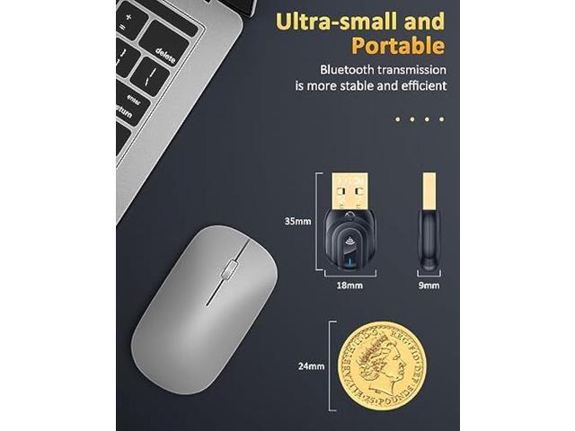 ZEXMTE USB Bluetooth Adapter for PC (5.1 Pro) with FPC Antenna, 50M Long Distance Stable Signal Bluetooth Dongle, Mini Bluetooth Adapter Receiver...
