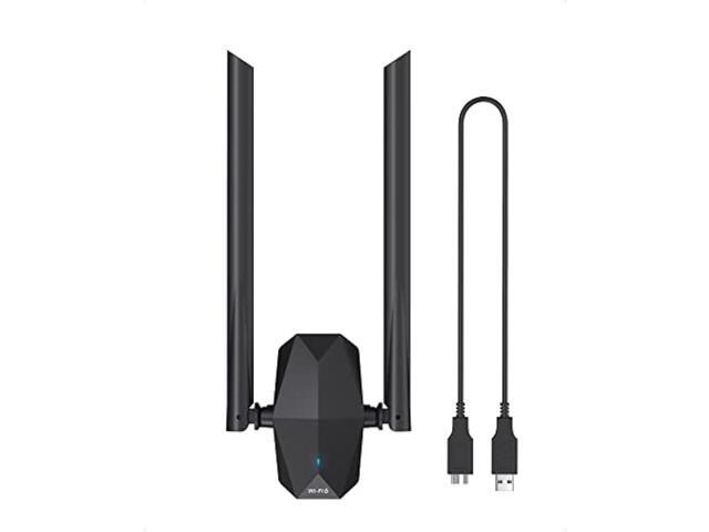ioGiant AX1800 WiFi 6 Adapter High Gain USB WiFi Adapter for Desktop PC Laptop Long Range Wireless Network Adapter 5GHz 1201Mbps 2.4G 574Mbps.