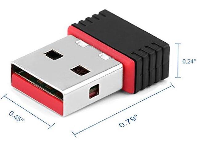 150Mbps USB WiFi Adapter, LOTEKOO Wireless Network Card Adapter WiFi Dongle for Desktop Laptop PC Windows 10 8 7 MAC OS Raspberry Pi / Pi2