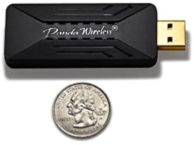 Panda Wireless PAU0C AC1200 Dual Band Wireless-AC USB Adapter - Windows 7/8/10/11/2019/2022, MXLinux, EndeavourOS, Mint, Ubuntu, Fedora, openSUSE,...