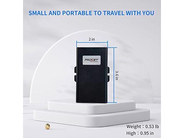 Procet Gigabit USB c to ethernet poe Splitter,IEEE802.3at PoE+ Input to USBC Device 5V,9V,12V,15V,20V up to 27W,PT-PTC-at poe Splitter Suitable for...