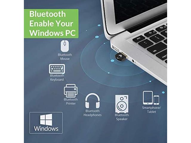 Avantree DG45 USB Bluetooth Adapter for PC, 5.0 Bluetooth Dongle for PC Computer Desktop Laptop, Wireless Transfer for Bluetooth Headphones...