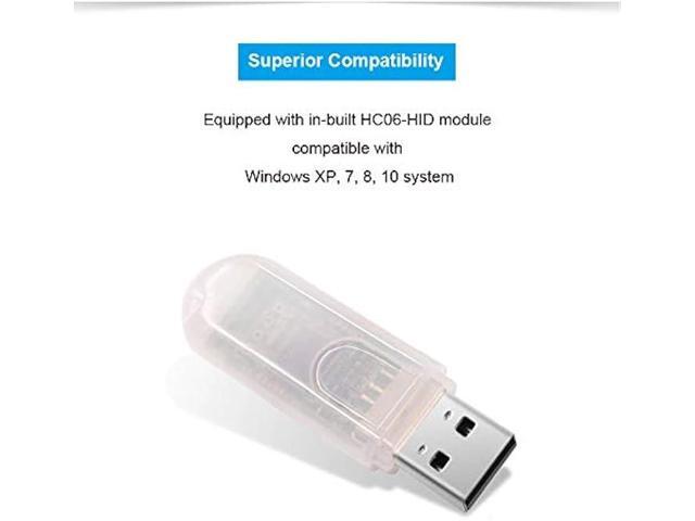 WitMotion USB-HID Wireless Bluetooth 2.0 Adapter, HID Tech, HC-06 ChipCH340 Driver, Anti-Dust, Small-in-size, Plug & PlayBluetooth Dongle for...