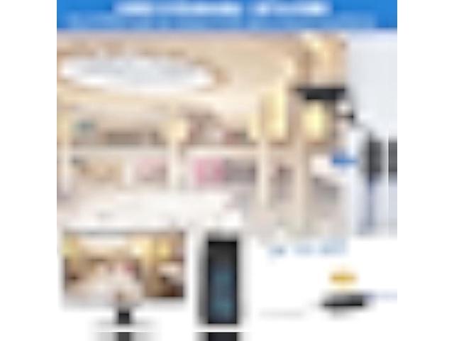 USB Extender Over Ethernet 200ft USB2.0 HUB RJ45 Cat5e/6 up to 480Mbps with Power Adapter Two Cameras Work in Sync Support Windows MacOS Android Linux