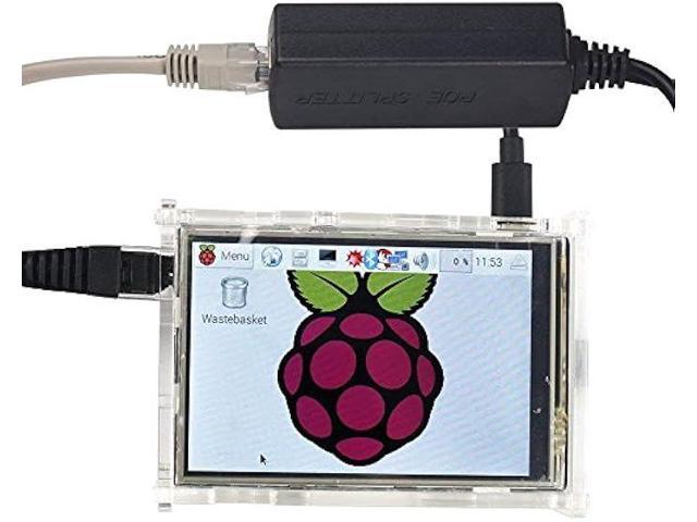 UCTRONICS IEEE 802.3af Micro USB Active PoE Splitter Power Over Ethernet 48V to 5V 2.4A for Tablets, Dropcam or Raspberry Pi 2/3B+ (48V to 5V 2.4A)