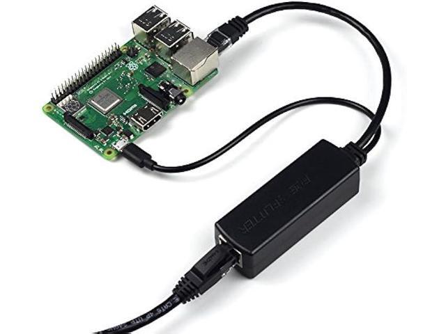 UCTRONICS PoE Splitter Gigabit 5V - Micro USB Power and Ethernet to Raspberry Pi 3B+, Work with Echo Dot, Most Micro USB Security Camera and Tablet...