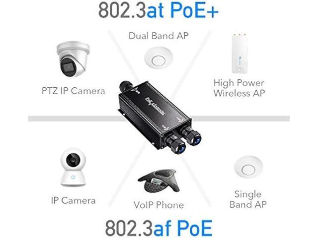 Cudy 2 Channel Gigabit Outdoor PoE Extender2 Output PoE Ports, IP67 Waterproof, 10/100/1000Mbps, PoE Repeater/PoE Amplifier/PoE Booster,...