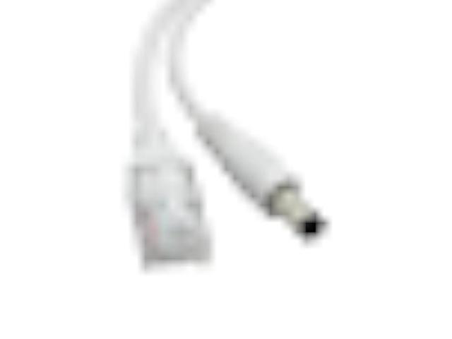 ANVISION 2-Pack Active 48V to 12V Waterproof PoE Splitter Adapter, IEEE 802.3af Compliant 10/100Mbps, for IP Camera AP Voip Phone and More, White