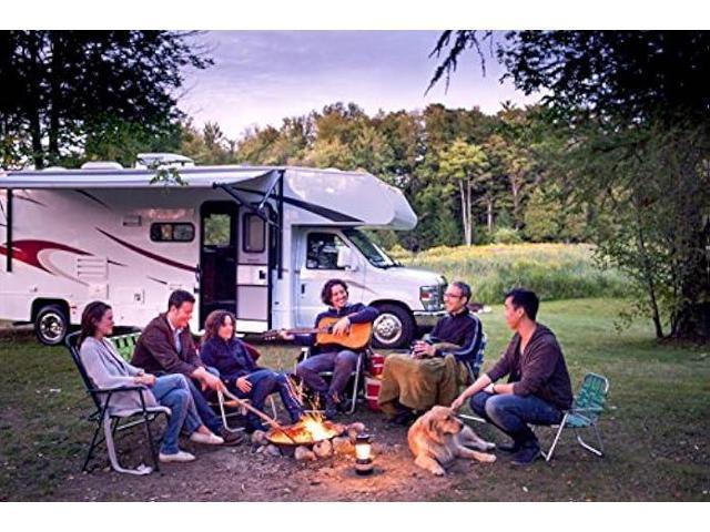 CONTINU. US Omni-Directional Amplified RV TV Antenna CA1500B Digital TV 360° Reception, 55 Mile Range, Power Amplified Recreational Vehicle HD...