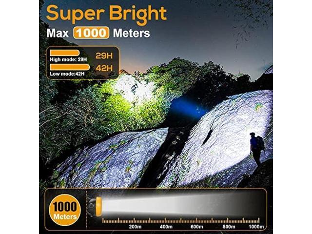 Hunting friends Superbright Safety Mining Light, High Lumens Led Mine Headlight, Reachargable Headlamp Hard Hat Explosion-Proof Waterproof Cap Lamp...
