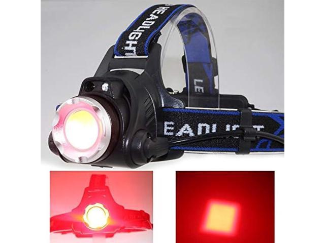 WINDFIRE Red Light Hunting Headlamp High Lumen Red LED Zoomable Night Hunting Light Motion Sensor, Rechargeable, Perfect for Hunting, Astronomy,...