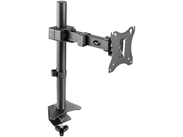 ELG Full Motion Swivel Monitor Desk Mount Stand up to 34'' Screen, Adjustable Arm Height Position, Computer Monitor Stand, Gaming/Home Office,...