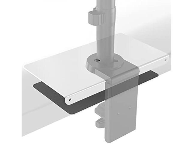 WALI Computer Monitor Arm Clamp, C Bracket Clamp, Steel Reinforcement, for Most Monitor Mount Stand Grommet C Clamp Installation (CGRP-W), White