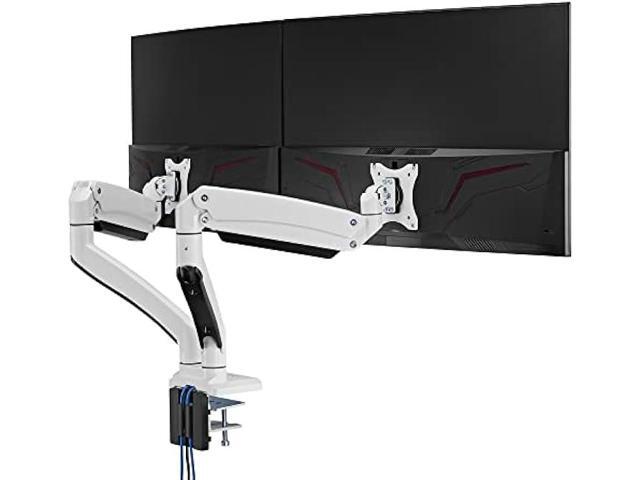 AVLT Dual 13-43 Monitor Arm Desk Mount fits Two Flat/Curved Monitor Full Motion Height Swivel Tilt Rotation Adjustable Monitor Arm -...