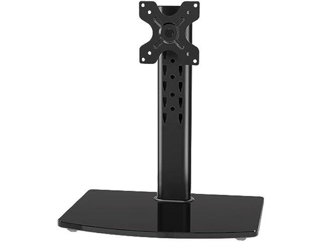 MOUNT PRO Single Monitor Stand Fits Max 32 inch/22 lbs Computer Screen, Free Standing Monitor Desk Stand, Monitor Mount with Height Adjustable,...