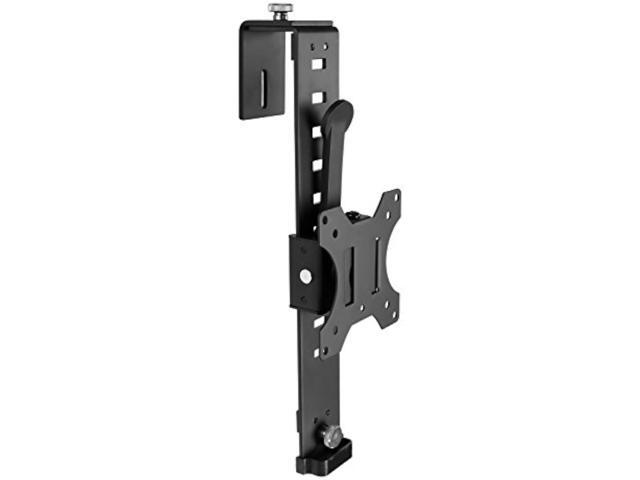 Mount-It! Cubicle Monitor Mount Hanger Attachment, Hanging Height Adjustable VESA Bracket for a 17 to 32 Screen, Adjustable Hook Supports up to...