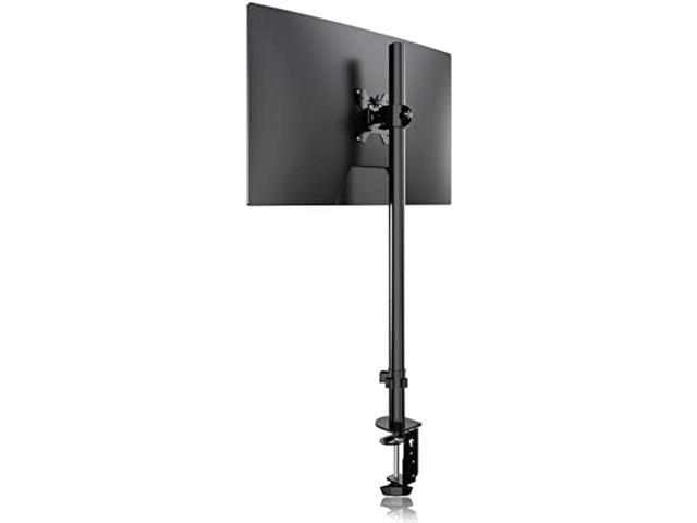 Pholiten Single Tall Monitor Stand, Extra Tall 31 Inch Monitor Mount, Fully Adjustable Tall Monitor arm for 13-32 Inch LCD ScreenHolds up to 22lbs
