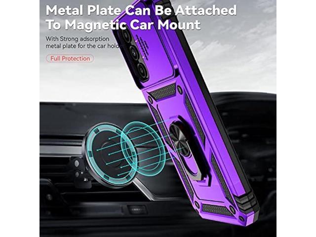 Galaxy A14 5G Case,Samsung Galaxy A14 5G Case,with Screen Protectors and Camera Cover,[Military Grade] 16ft. Drop Tested Cover with Magnetic...