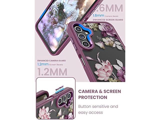 DagoRoo for Samsung Galaxy A14 5G Case with Tempered Glass Screen Protector [2 Pack],[Military Grade Protective] Slim Soft TPU & Hard PC,Girls...