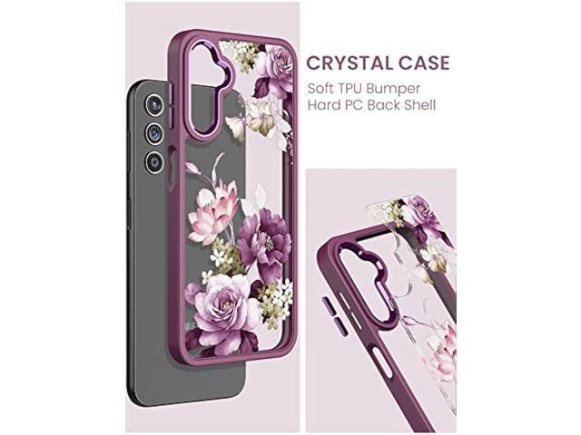DagoRoo for Samsung Galaxy A14 5G Case with Tempered Glass Screen Protector [2 Pack],[Military Grade Protective] Slim Soft TPU & Hard PC,Girls...