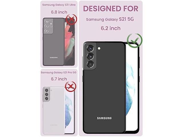 Dretal for Samsung Galaxy S21 5G Case Floral, Military Grade Drop Tested Hard Back & Soft Edge Slim Flower Women Girls Phone Protective Cover +...