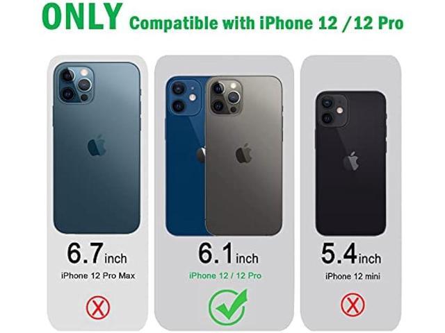 JJGoo Compatible with iPhone 12 Case & 12 Pro Case Clear Soft Transparent Shockproof Protective Slim Thin Bumper Phone Cover for 12 and 12 Pro -...