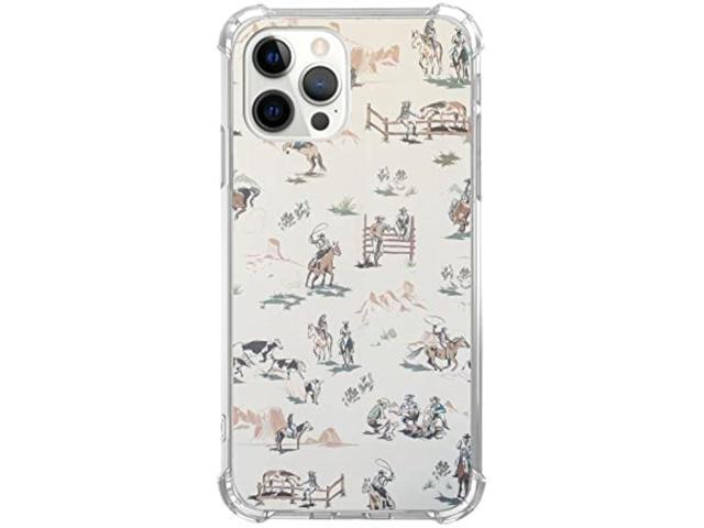 SVNICFYA Aesthetic Wild West Adventure Phone Case for iPhone 14 Pro Max, West Cowboy Desert Cover for Teens Women Men, Soft TPU Shockproof Case for...
