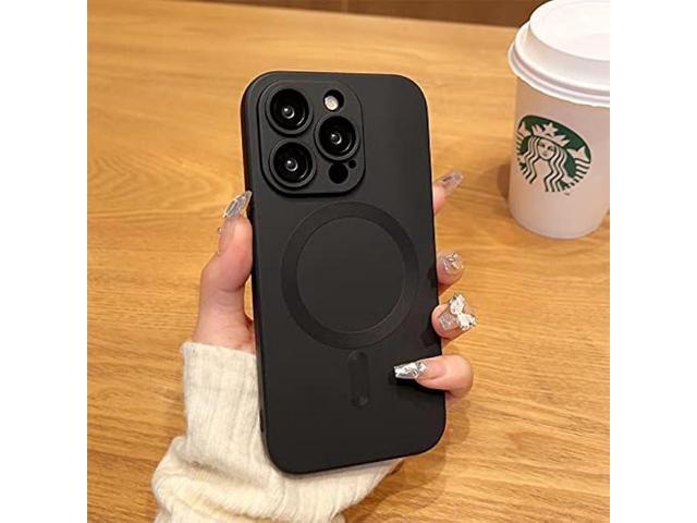Faneiy Magnetic Case for iPhone 13 Pro Max Phone Case Accossories with Full Camera Len Protector Durable Silicone Slim Shockproof Cute Cellphone...