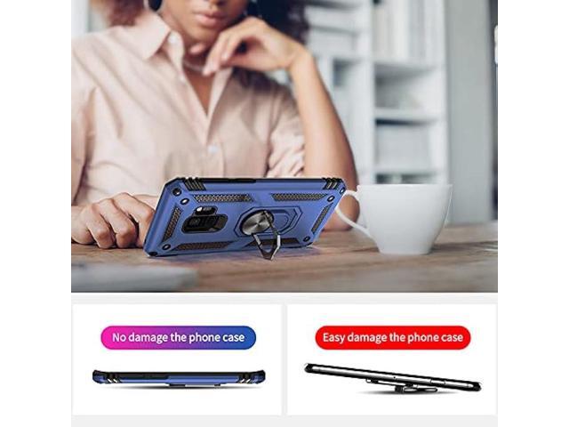 Aozuoton for Samsung Galaxy S9 Case, Galaxy S9 Case, [Military Grade 16ft. Drop Tested] Ring Shockproof Protective Phone Case for Samsung Galaxy...