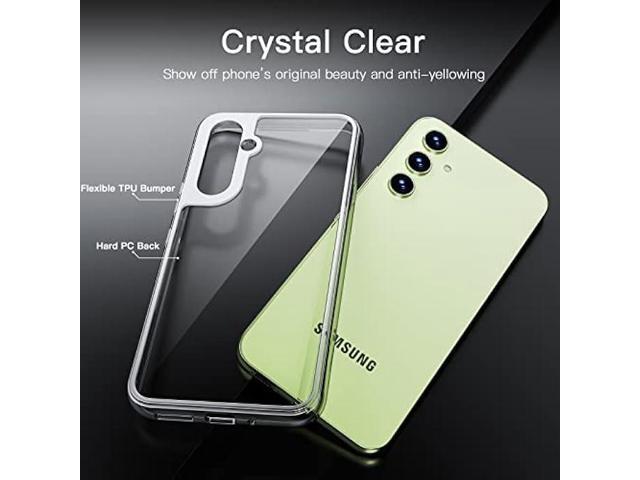 JETech Case for Samsung Galaxy A54 5G 6.4-Inch, Non-Yellowing Shockproof Bumper Protective Phone Cover, Anti-Scratch Hard PC Back (Clear)