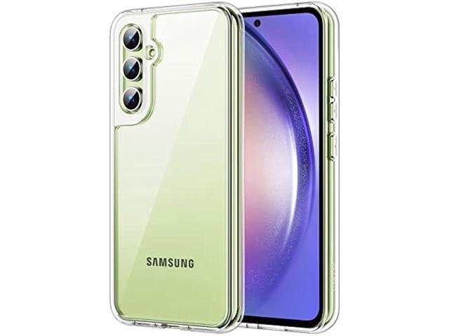 JETech Case for Samsung Galaxy A54 5G 6.4-Inch, Non-Yellowing Shockproof Bumper Protective Phone Cover, Anti-Scratch Hard PC Back (Clear)