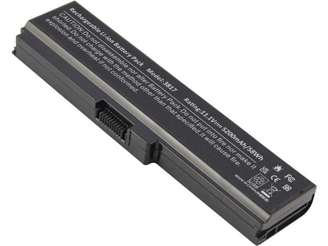 PA3817U-1BRS Battery for Toshiba Satellite L755 C655 M645 L750P L600 L675 L675D L700 L745 L750D L755D M640 P745 Series, Fit PA3818u-1BRS PA3819U-1BRS