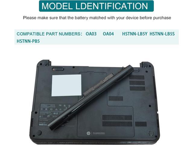 TREE. NB New Spare 746641-001 Laptop Battery for HP OA03 OA04 740715-001 746458-421 751906-541 15-R132WM -1 Year Warranty