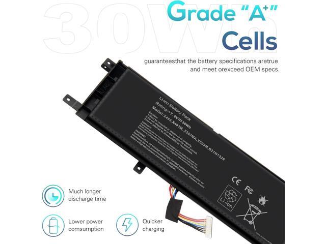 Fancy Buying New B21N1329 Laptop Battery for Asus X403 X403M X403MA X503M X502CA X453 X453M X453MA X553 X553M X553MA - 7.6V 30Wh