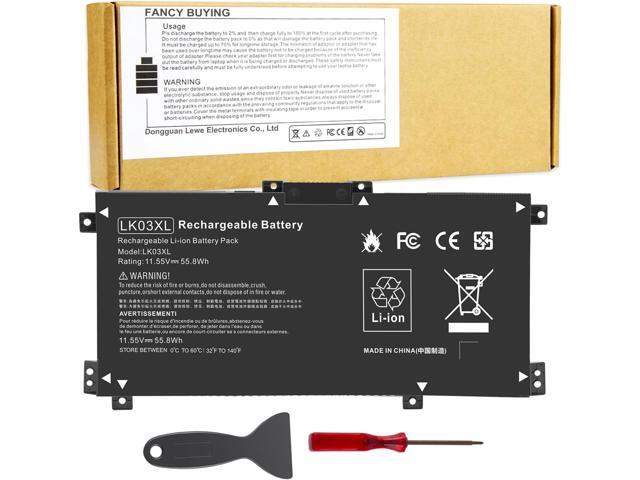 LK03XL L09281-855 916814-855 Battery for HP Envy X360 bp1xx bq0xx bq1xx bq021dx bp112dx cn0xxx cn1xxx cn0011dx cn0012dx cp0xxx cp0011dx ae1xx.