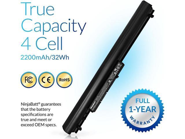NinjaBatt 776622-001 HP Laptop Battery for LA03DF LA04 15-F272WM 15-F233WM 15-F211WM 752237-001 728460-001 15-F162DX 15-F039WM 15-N210DX 15-F100DX...