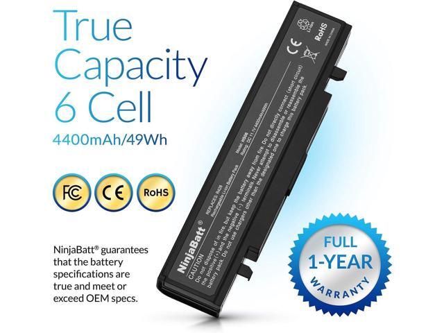 NinjaBatt Battery for Samsung AA-PB9NC6B AA-PB9NS6B AA-PB9MC6B NP300E5A R540 RV510 RV511 NP305V5A AA-PB9NS6W NP300V5A Q430 RC512 RV515 NP355V5C...
