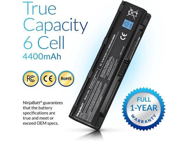 NinjaBatt Battery for Toshiba PA5024U-1BRS PA5026U-1BRS PABAS260 PABAS262 PA5023U-1BRS PA5025U-1BRS Satellite S855 C855 C850 P850 L850 L855 High...
