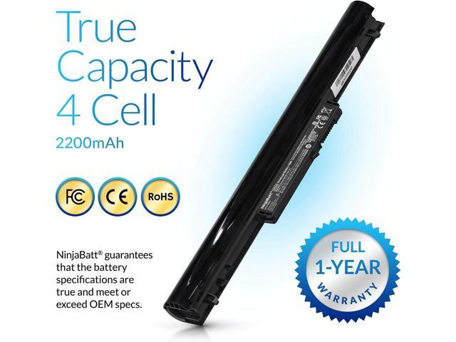 NinjaBatt Battery for HP 695192-001 VK04 15-B142DX 14-B109WM HSTNN-YB4D 15-B129WM 694864-851 14-C050NR 15-B119WM 14-B120DX 15-B123CL 14-B015DX...