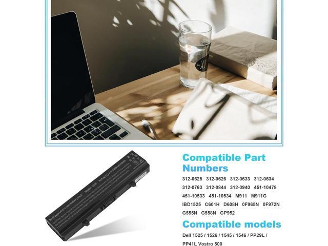 Fancy Buying Laptop Battery for Dell Inspiron 1525 1526 PP29L PP41L; Fits GW240 X284G RN873 M911 M911G GP952